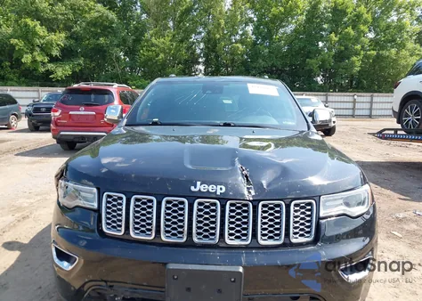 2017 Jeep Grand Cherokee Overland из США, поврежденный, VIN 1C4RJFCG6HC684823